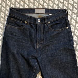 everlane high rise skinny jean